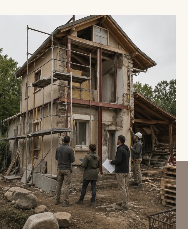 Реконструкция загородного дома под ключ в Сатке от бюро